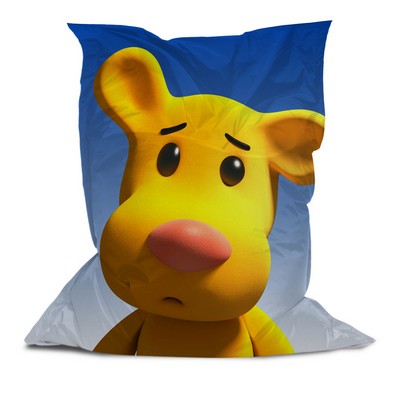 Branded Bean Chair Custom Imprint with Ultimate Pebbles 3'L x 4.4'H